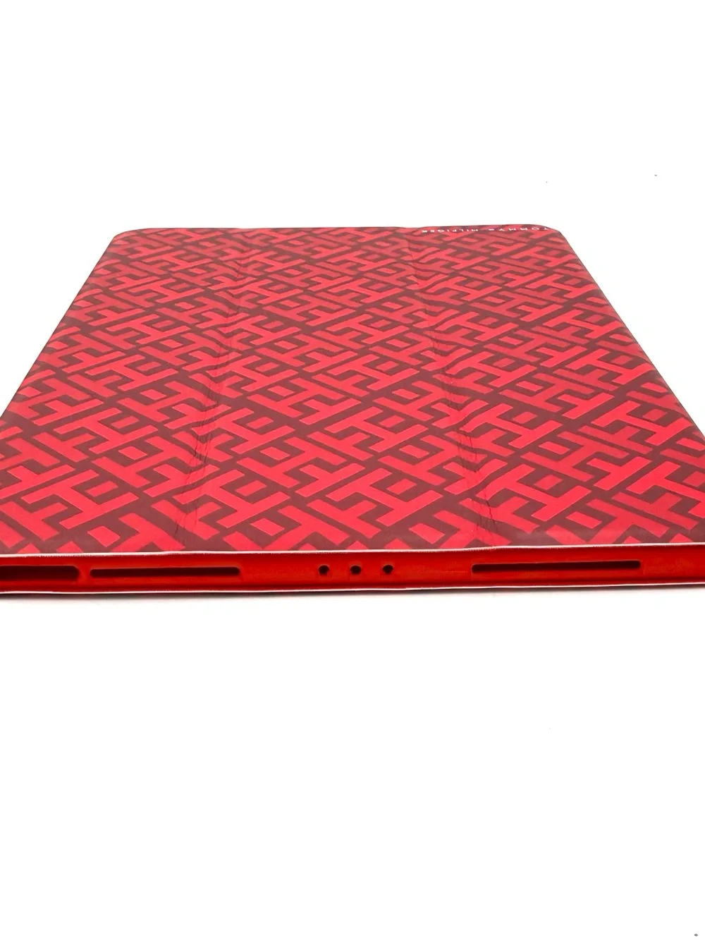 NIB Tommy Hilfiger Red and Black Geometric Tablet Sleeve (B0004)